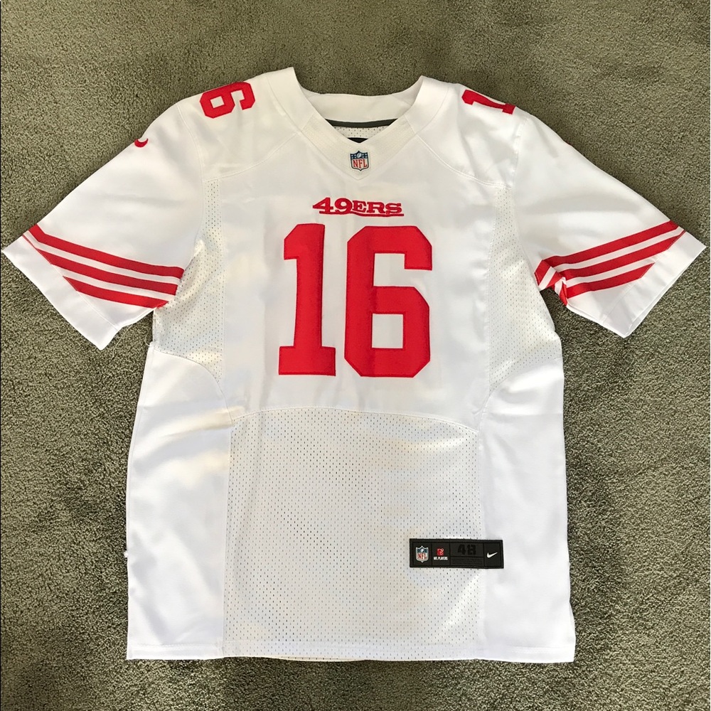 NFL 49er's Joe Montana Jersey, bigger than expected  I think it fit more XL-2X.